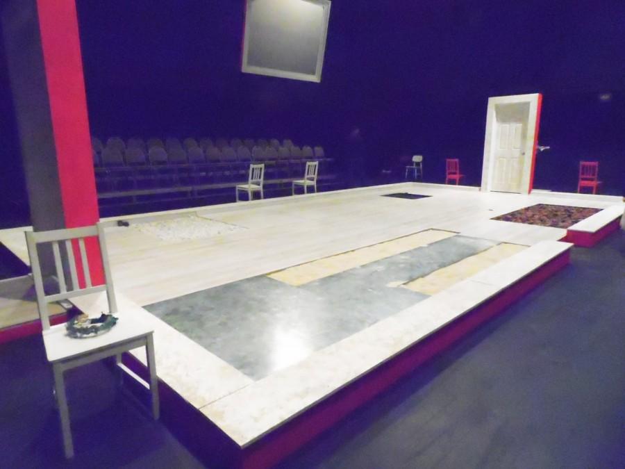 Stage design for the play Bloodwedding