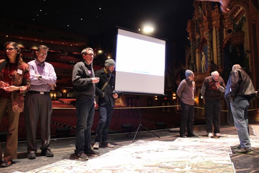 Akron residents gathered at Akron Civic Theater to give their input on the iTowpath project on Thursday, March 5. 