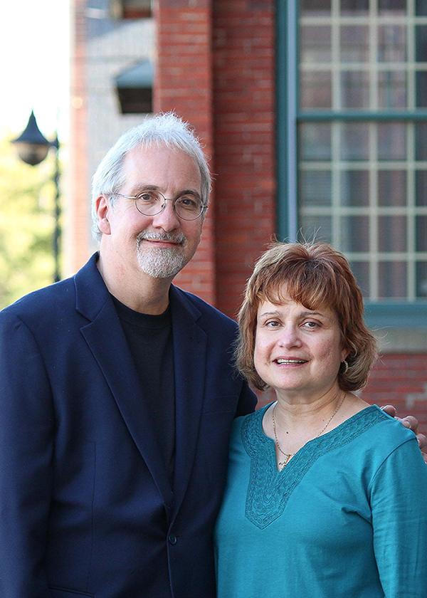 Mike and Janice Olszweski, authors of Cleveland TV Tales Volume II.