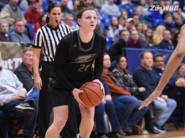Despite their loss, Alex Ricketts lead the Zips with 12 rebounds Saturday afternoon.