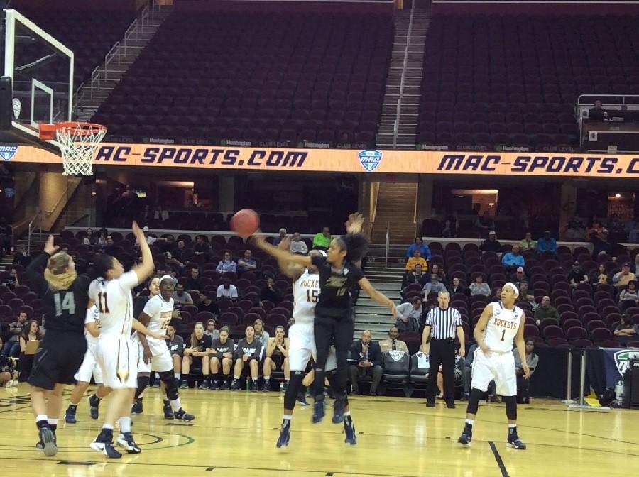 Anita Brown pours in 37 points in Akron's win over Toledo in MAC Tourney