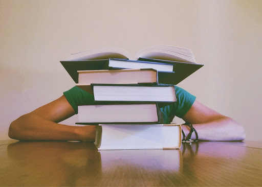 With Midterms coming up, students know its about that time to start hitting the books. (Photo courtesy of Pexels)