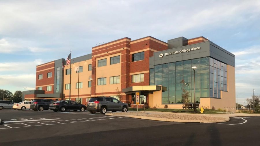 The new Stark State Akron is located on Perkins Street near the UA campus. The facility opened to SSC students in August 2018.