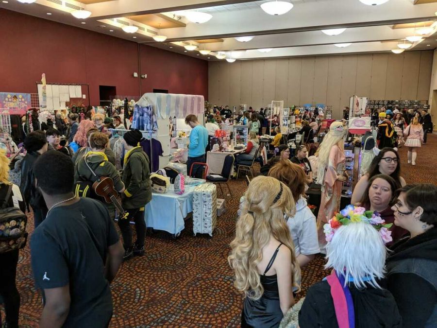Throughout the duration of the day at ZipCon, the vendors area remained full with people hanging out or viewing the various items available in each booth.