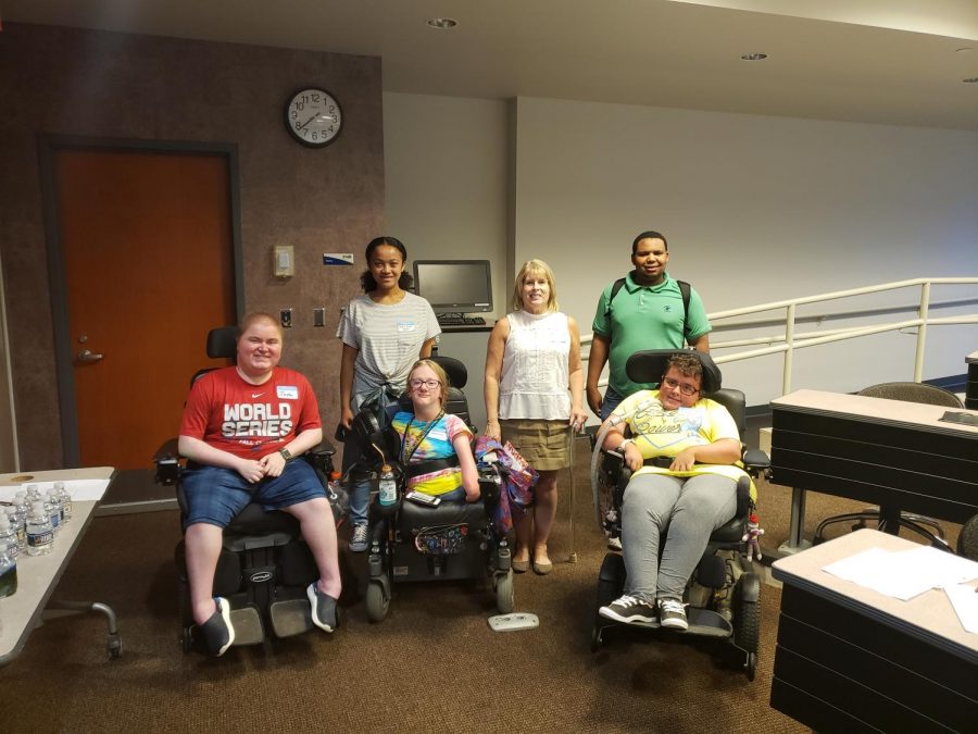 Those at the first S.A.G.A. meeting include (left to right) Jack Wolf, Ekena Poole, Breanna Sprenger, Kathleen Kulick, USG Senator-at-Large Isaiah Smith and Megan Parker.