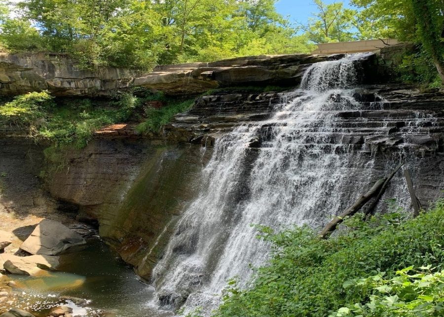 Waterfalls+at+Cuyahoga+Valley+National+Park+provide+majestic+scenery+to+hikes.