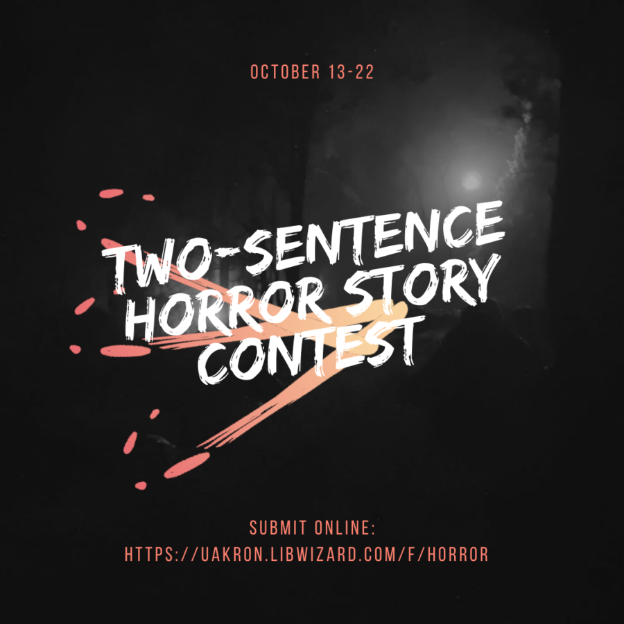Bierce Library Announced Winners of Two-Sentence Horror Story Contests for UA Students, Staff, and Faculty