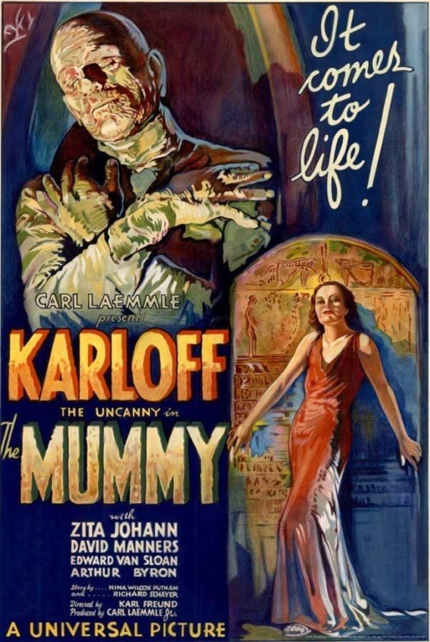 Movie poster for Boris Karloffs The Mummy