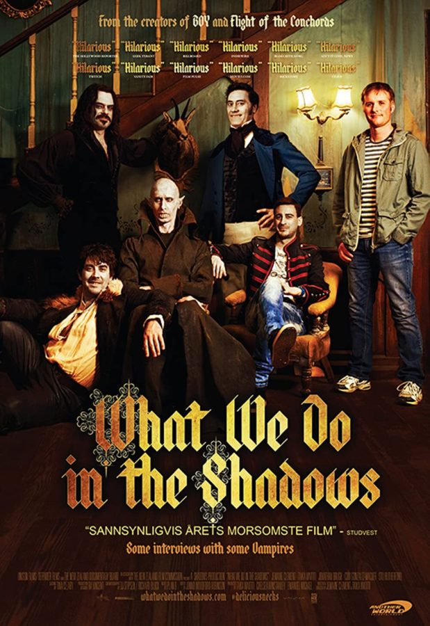 Movie poster for What We Do in the Shadows.