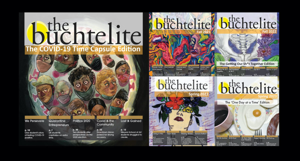 Buchtelite magazine editions available online