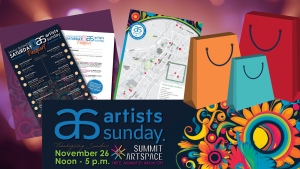 Graphics including map and itinerary courtesy of Summit Artspace and Downtown Akron Partnership.