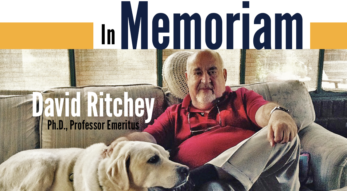 In Memoriam: Dr. David Ritchey