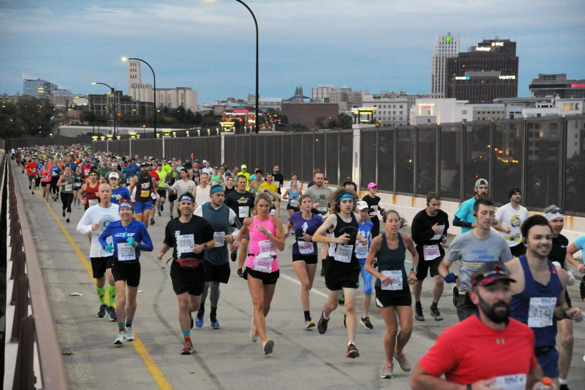 Photo of the Akron Marathon. Taken from akronmarathon.org